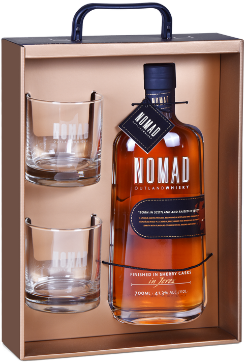 Nomad Outland Whisky Giftbox + 2 glasses---0---Whisky---Nomad---0.7