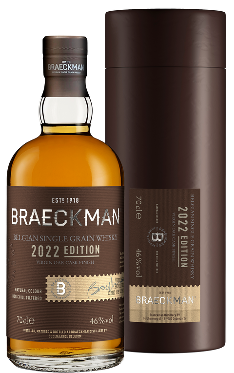 Single Grain - Virgin oak finish---2018---Whisky---Braeckman---0.7