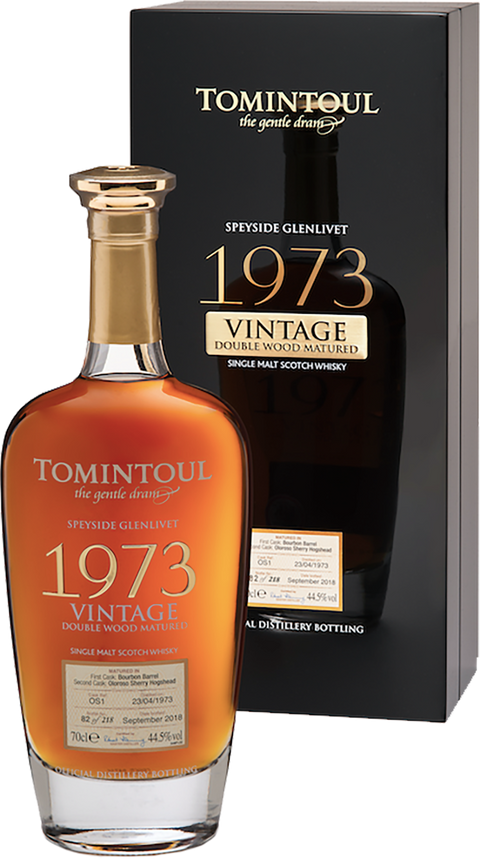 Tomintoul 1973 Vintage Double Wood Matured---1973---Whisky---Tomintoul---0.7