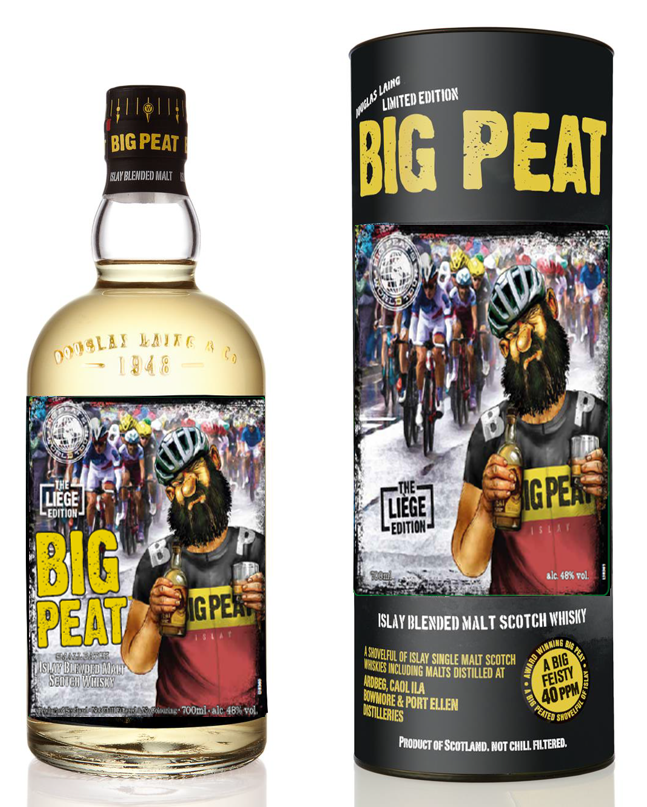 Big peat Islay blended malt scotch whisky édition Noël 2021 - La