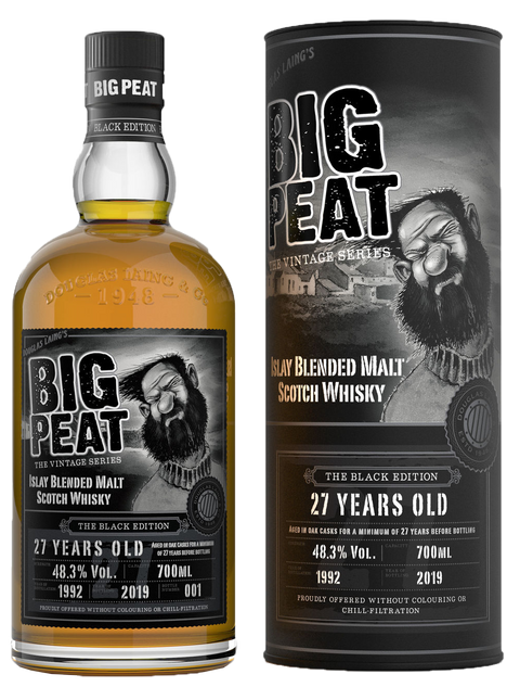 Big Peat 27 Years Black Edition---1992---Whisky---Douglas Laing---0.7