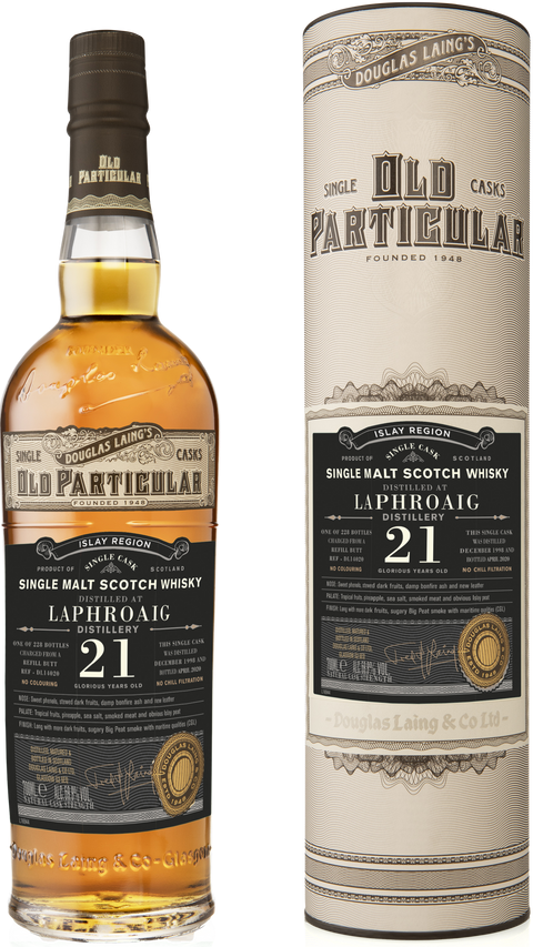 Old Particular Laphroaig 1998 21 Years---1998---Whisky---Douglas Laing---0.7
