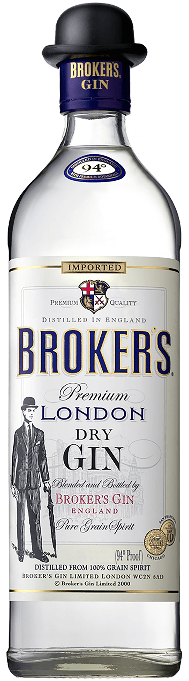 Broker's London Dry Gin - 40% – Palais du vin