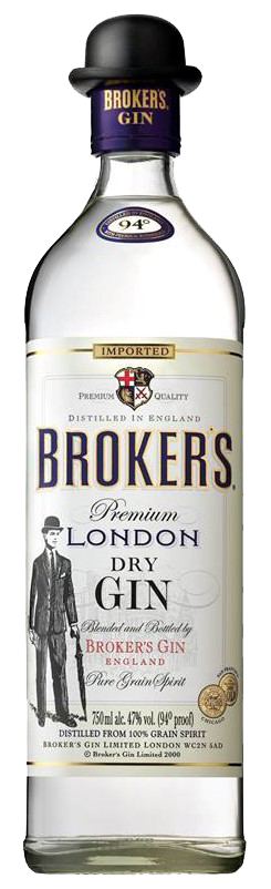 Broker's London Dry Gin - 47%---0---Gin---Broker's---0.7