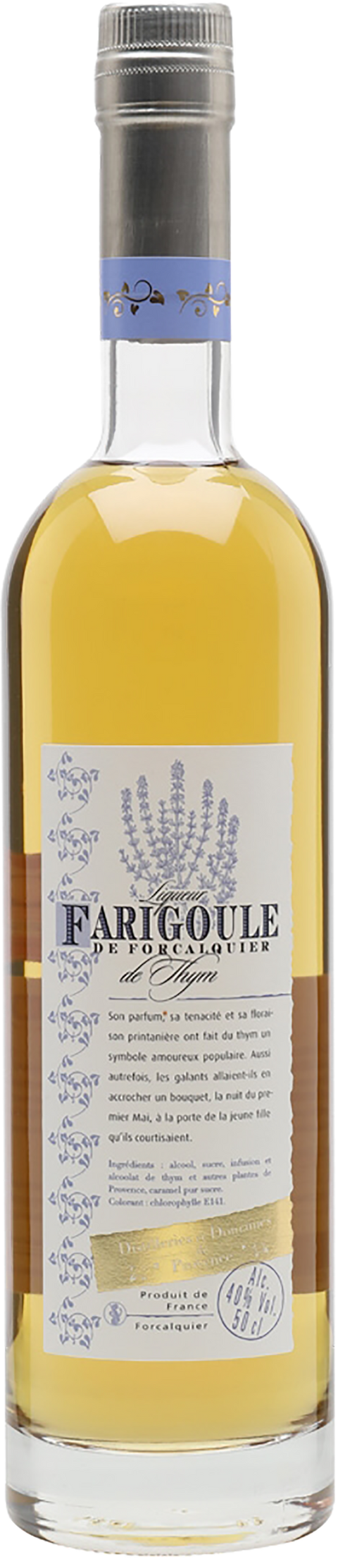 Farigoule De Forcalquier Thyme---0---Liqueur---Distilleries et Domaines de Provence---0.5