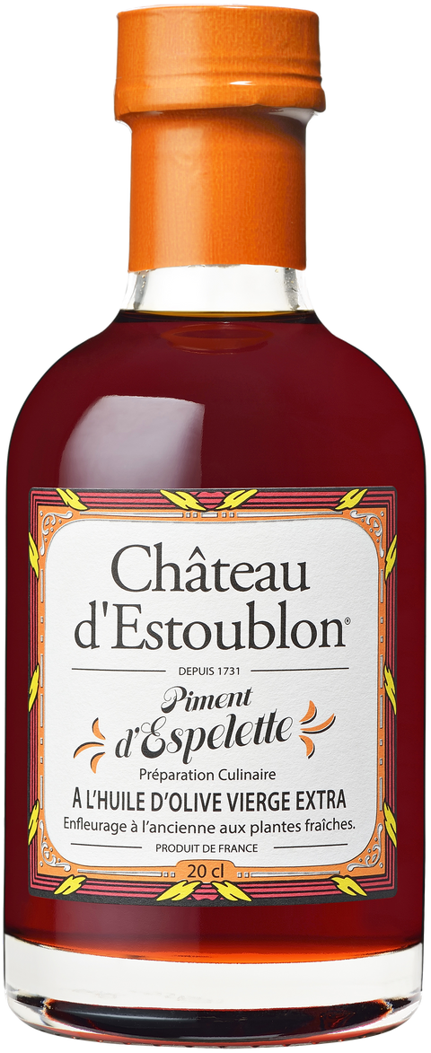 Huile d'Olive Piment d'Espelette---0---Condiment---Château d'Estoublon---0.2