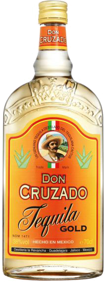 Don Cruzadotequila Gold 38Ï 70Cl---0---Tequila---DIVERS---0.7