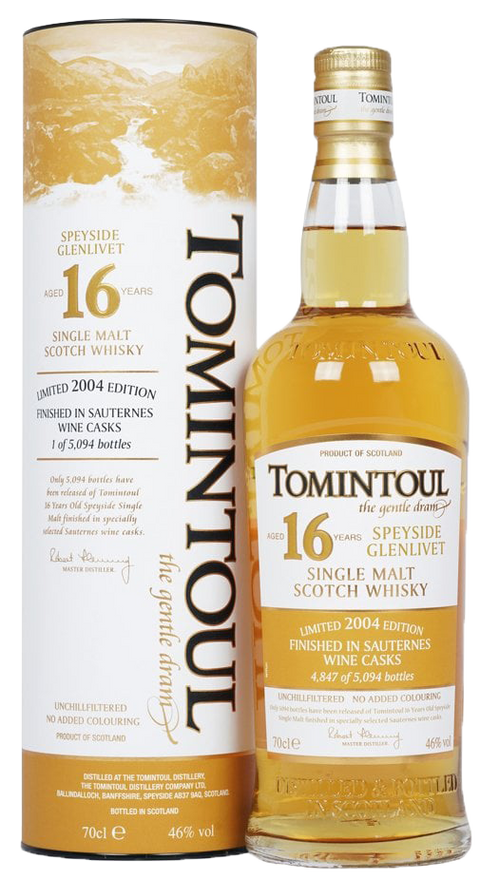 Tomintoul 16 Years Sauternes Cask---0---Whisky---Tomintoul---0.7