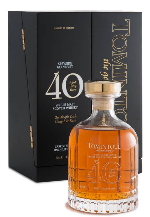 Tomintoul 40 Years Crystal Decanter In Giftbox---0---Whisky---Tomintoul---0.7