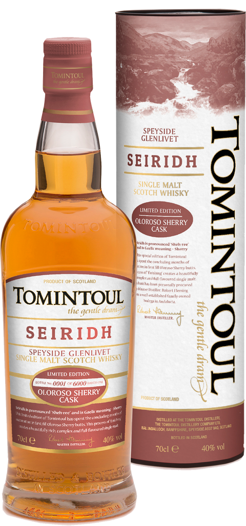 Tomintoul Seiridh Oloroso Sherry Finish---0---Whisky---Tomintoul---0.7