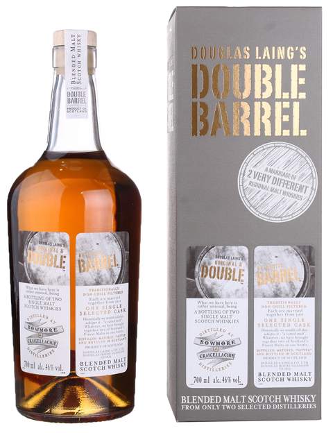 Double Barrel Bowmore-Craigellache 10 Years---0---Whisky---Douglas Laing---0.7