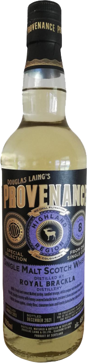 Provenance Royal Brackla 8 Years---2013---Whisky---Douglas Laing---0.7
