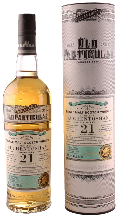 Old Particular Auchentoshan 1997 21 Years---1997---Whisky---Douglas Laing---0.7