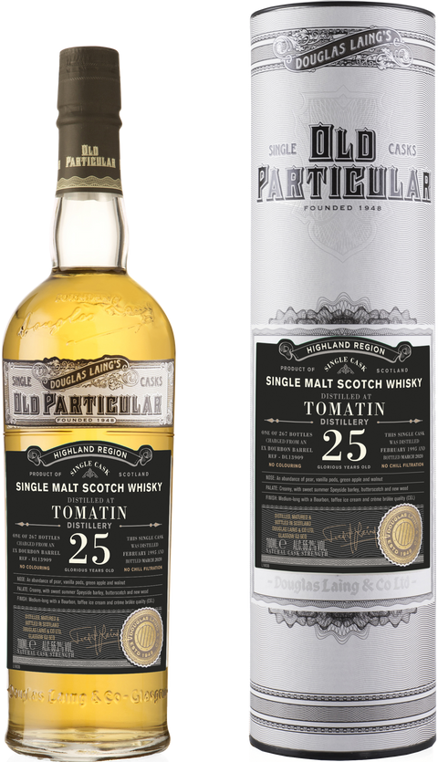 Old Particular Tomatin 1995 25 Years---1995---Whisky---Douglas Laing---0.7
