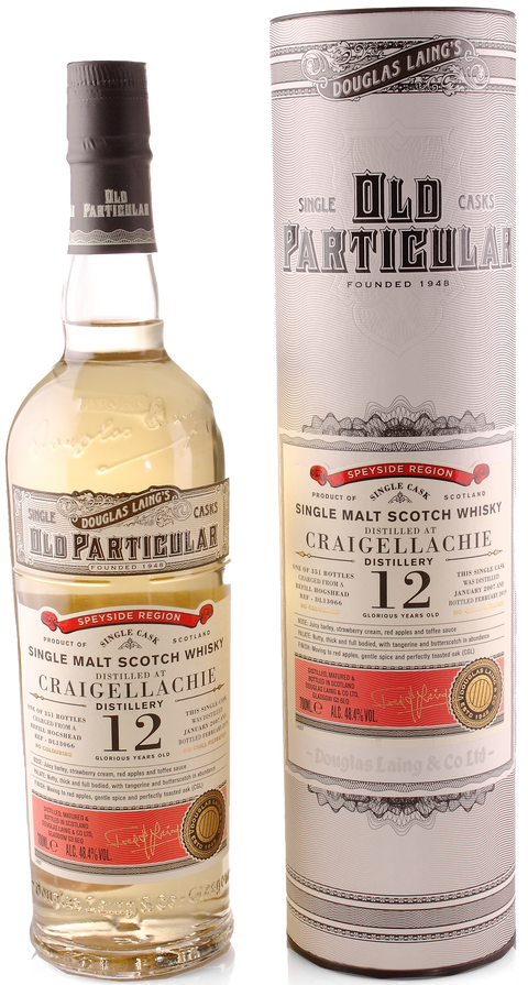 Old Particular Craigellachie 2007 12 Years---2007---Whisky---Douglas Laing---0.7