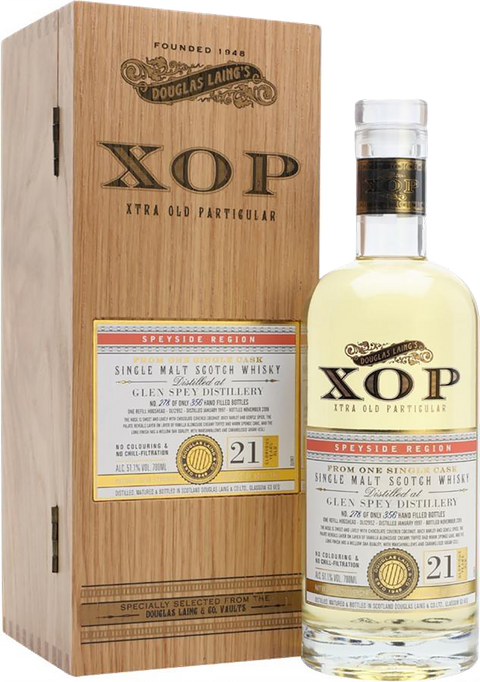 X.O.P. Glen Spey 1997 21 Years---1997---Whisky---Douglas Laing---0.7