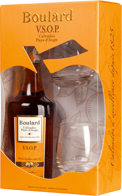 Boulard VSOP + 2 Glasses---0---Calvados---Boulard Calvados---0.7