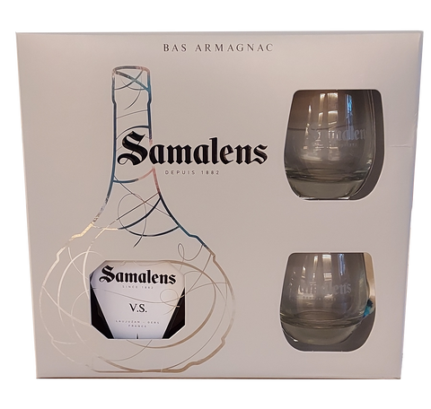 Samalens VS Giftpack + 2 Glasses---0---Armagnac---Samalens---0.7