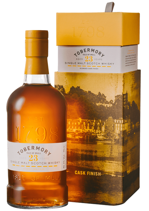 Tobermory 23 Years Old Oloroso Cask Finish---1996---Whisky---Tobermory---0.7