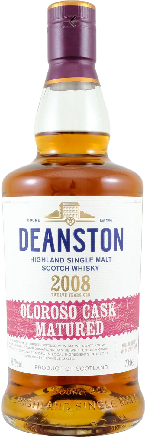 Deanston 2008 Oloroso matured---2008---Whisky---Deanston---0.7