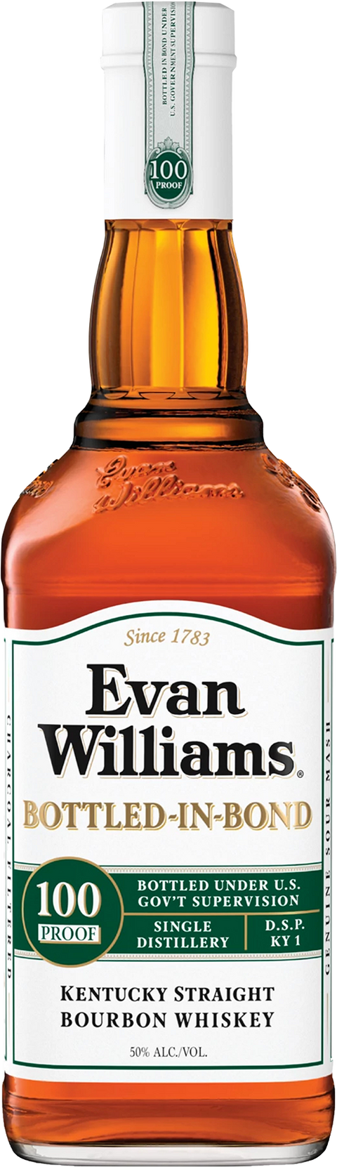 Evan Williams White label Bottled in Bond---0---Whisky---Evan Williams---0.7