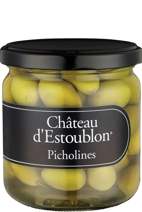Olives Picholines 380gr---0---Condiment---Château d'Estoublon---0.38