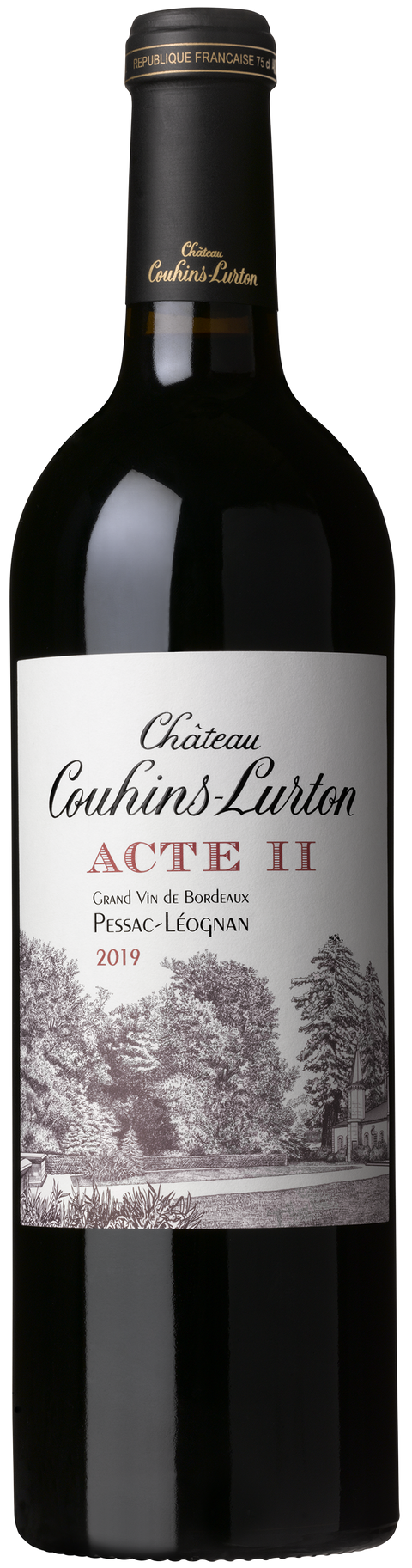 Acte II---2019---Rouge---Château Couhins-Lurton---0.75