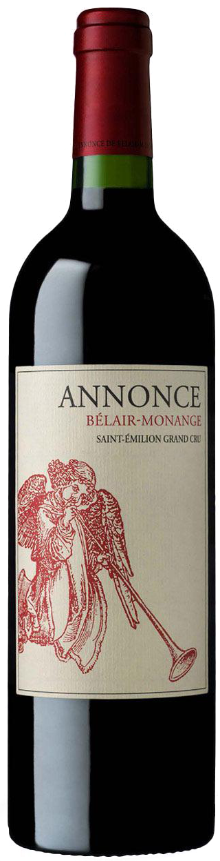 Annonce De Belair-Monange---2014---Rouge---Château Belair-Monange---0.75