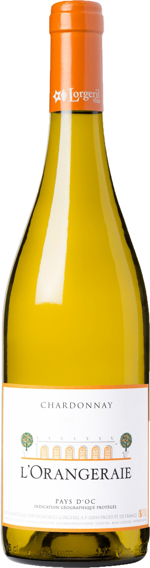L'Orangeraie Chardonnay---2018---Blanc---L'Orangeraie---0.75