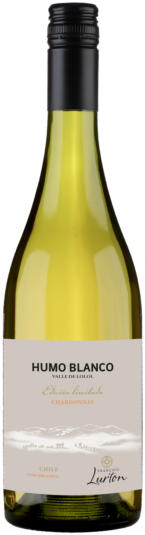 Humo Blanco Chardonnay---2021---Blanc---Hacienda Araucano---0.75