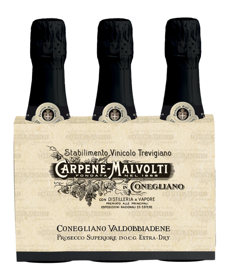 1868 Prosecco - Extra Dry Pack 3x20---0---Blanc---Carpene Malvolti---0.6