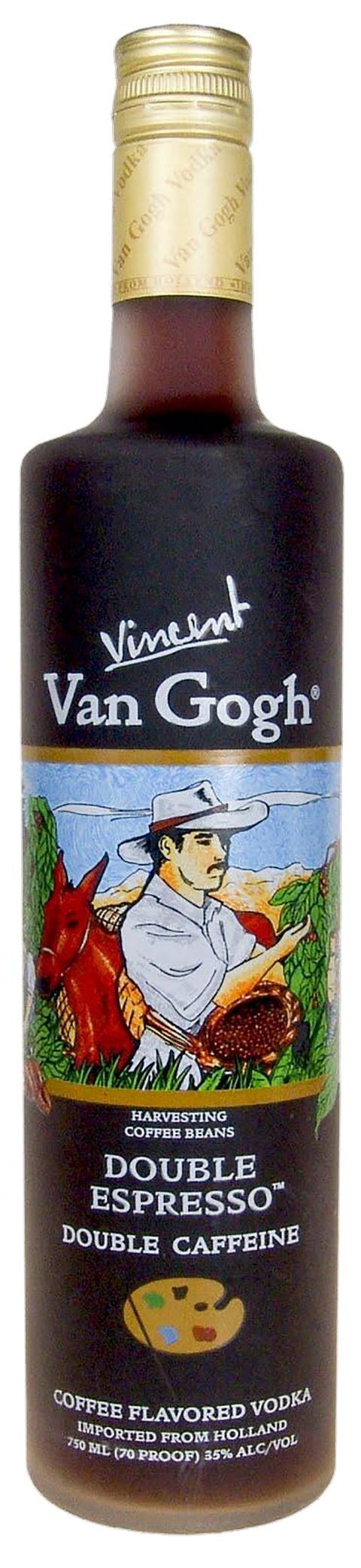 Vincent Van Gogh Vodka Dubbel Espresso 70 Cl 37.5Ï---0---Vodka---DIVERS---0.7