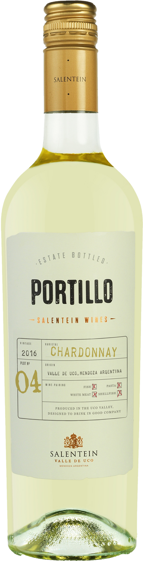 Portillo Chardonnay---2016---Blanc---Portillo---0.75
